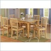 Steve Silver Company Branson Table with 12 Inch Leaf in Natural