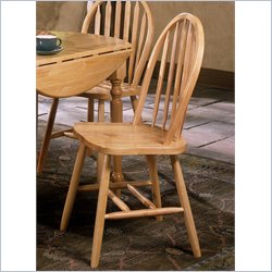 Steve Silver Arrowback Side Chair in Natural
