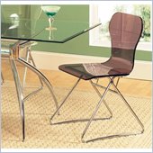 Steve Silver Company Carnival Side Chair in Black