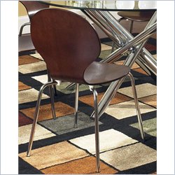 Steve Silver Lexie Side Chair in Espresso