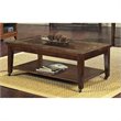ADD TO YOUR SET: Steve Silver Company Davenport Slate Cocktail Table with Locking Casters