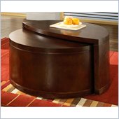 Steve Silver Company Luna Cocktail Table in Rich Cherry