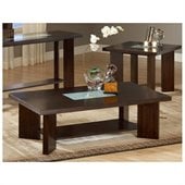 Steve Silver Company Delano Cocktail Table in Rich Espresso