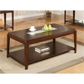 Steve Silver Company Ice Cocktail Table in Cherry