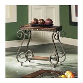 Steve Silver Company Ellery Accent Chairside End Table