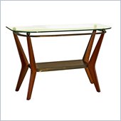 Steve Silver Company Saxony Glass Top  Sofa Table