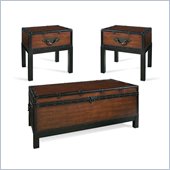 Steve Silver Company Voyage 3 Piece Coffee Table Set