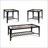 Steve Silver Company Cirrus 3 Piece Coffee Table Set