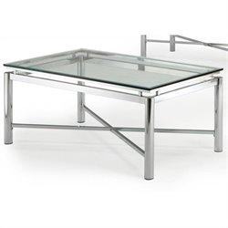 Steve Silver Nova Glass Top Cocktail Table