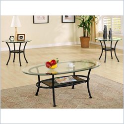 Steve Silver Carolyn 3 Piece Coffee Table Set Best Price