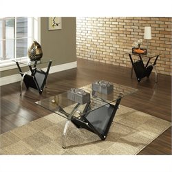 Steve Silver Tribecca 3 Piece Coffee Table Set