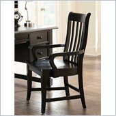 Steve Silver Bella Arm Chair in Black                                                                                  
