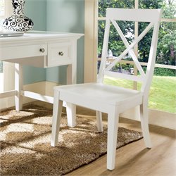 Steve Silver Oslo Chair in White