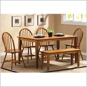 Steve Silver Company Landon 7 Piece Dining Set (Free Chair Included)