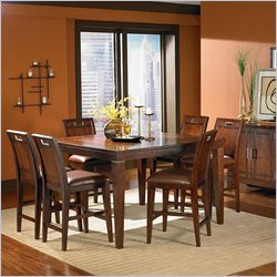 Steve Silver Lusaka 7 Piece Counter Height Dining Set