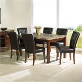Steve Silver Company Montibello 7 Piece Dining Set (Free Chair Included)