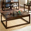 ADD TO YOUR SET: Steve Silver Company Alberto Cocktail Table in Cherry Finish