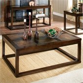 Steve Silver Company Alberto Cocktail Table in Cherry Finish