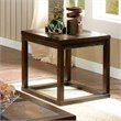 ADD TO YOUR SET: Steve Silver Company Alberto End Table in Cherry Finish