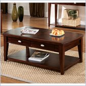 Steve Silver Company Huntington Cocktail Table withCasters in Cherry