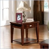 Steve Silver Company Huntington End Table in Cherry