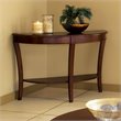 ADD TO YOUR SET: Steve Silver Company Troy Sofa Table in Cherry Finish