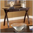 ADD TO YOUR SET: Steve Silver Company Sao Paulo Sofa Table in Dark Cherry Finish