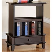 Steve Silver Company Jordan Chairside End Table in Cherry Finish
