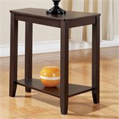 Steve Silver Company Joel Chairside End Table in Cherry Finish