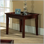 Steve Silver Company Clemens End Table in Cherry Finish