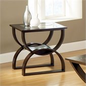 Steve Silver Company Dylan End Table in Cherry Finish