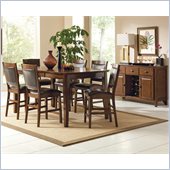 Steve Silver Company Vancouver 8 Piece Counter Height Dining Set