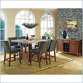 Steve Silver Company Montibello 8 Piece Counter Height Dining Set