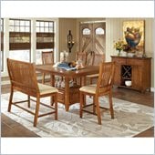 Steve Silver Company Tulsa 7 Piece Counter Height Dining Set (Free Chair Included)