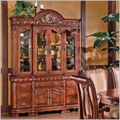 Steve Silver Company Harmony Buffet with Hutch in Multi-Step Rich Cherry