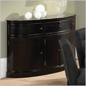 Steve Silver Company Maurice Sideboard in Sleek Black