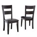 Steve Silver Company Victoria Dining Chair in Dark Brown
