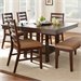 Steve Silver Company Eden Modern Dining Table with Leaf in Cherry