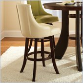 Steve Silver Company Brooks Swivel Bar Stool in Taupe