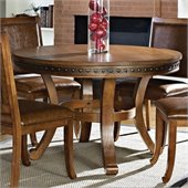 Steve Silver Company Ashbrook Round Dining Table in Oak