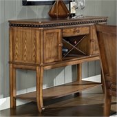Steve Silver Company Ashbrook Sideboard in Oak Finish