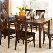 Steve Silver Company Angel Rectangular Dining Table in Espresso