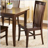 Steve Silver Company Angel Side Dining Chair in Espresso