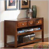 Steve Silver Company Bolivar Sofa Table in Multi-Step Cherry Finish
