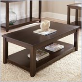 Steve Silver Company Cody Cocktail Table with Caster in Espresso Finish