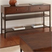 Steve Silver Company Hayden Sofa Table in Light Espresso