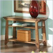 Steve Silver Company Harrison Sofa Table in Oak Finish