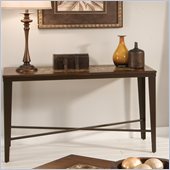 Steve Silver Company Emeril Sofa Table with Glass Tile Inlay Top