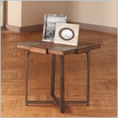 Steve Silver Company Winchester End Table in Elm Veneer Finish
