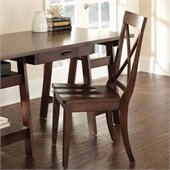 Steve Silver Company Felix Dining Side Chair in Tobacco